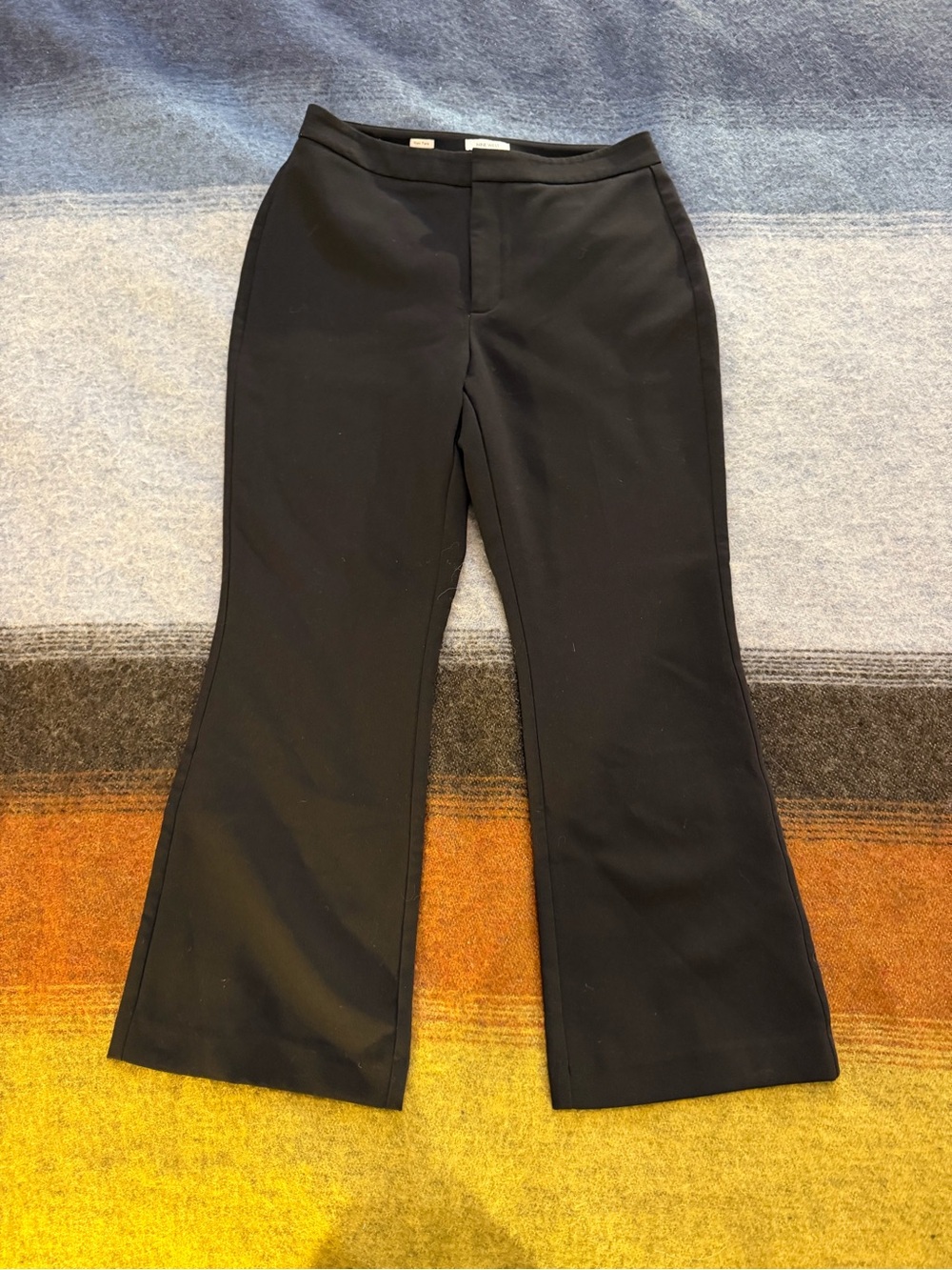Nine West Black Flare Dress Pants